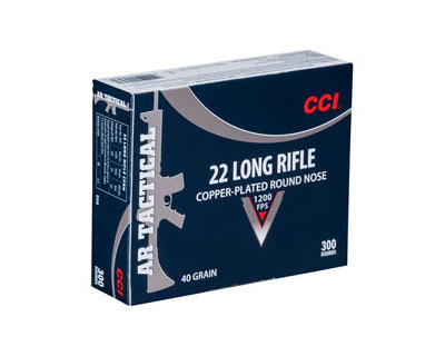 CCI .22LR AR Tactical Ammunition 40 Grain CPRN (3000 Rounds)