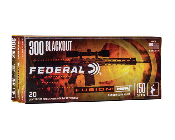 Fusion MSR 300 Blackout 150 Grain FSP F300BMSR2 (200 round case) - Click Image to Close