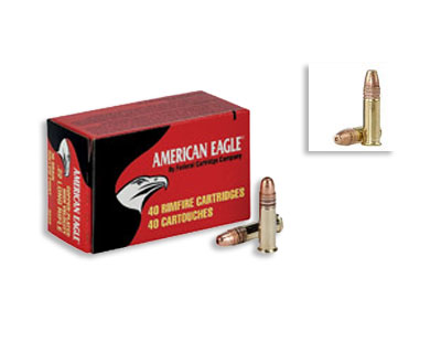 Federal AE22 .22LR 38 Grain Copper Jacketed HP (4000 Round Case) - Click Image to Close