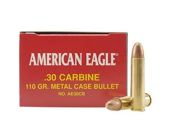Federal AE30CB 110 Gr .30 Carbine (500 Round Case) - Click Image to Close