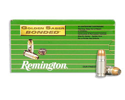 Remington Golden Saber Bonded .357 SIG 125 Gr JHP GSB357SB (500 Round Case)